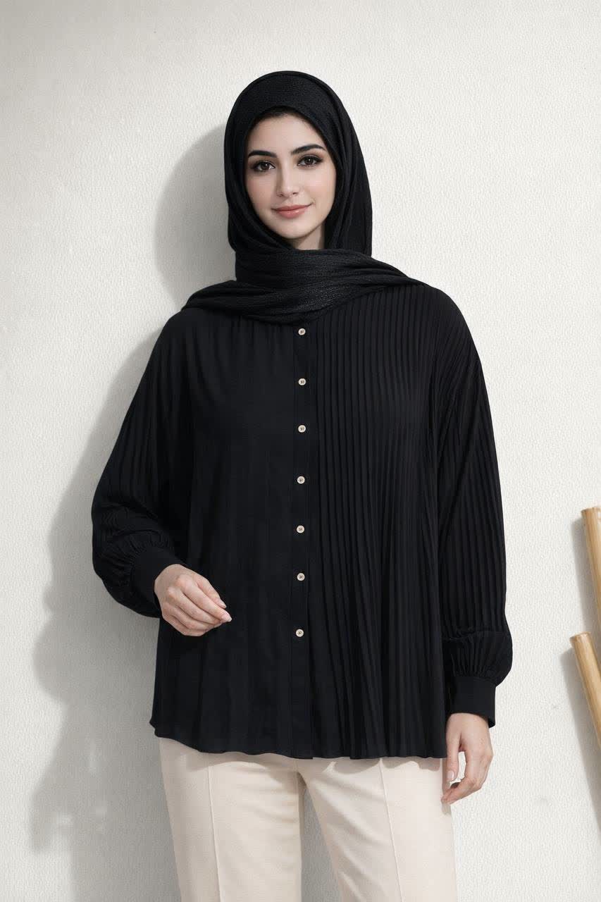 شومیز حریر کرپ ژاکلین