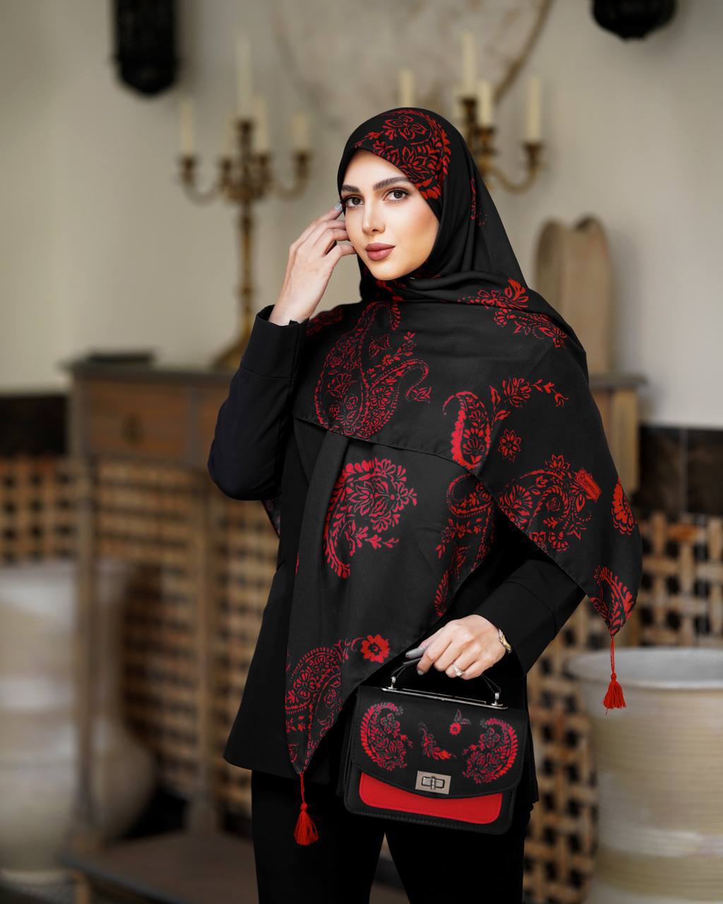 ست بته جقه قرمز