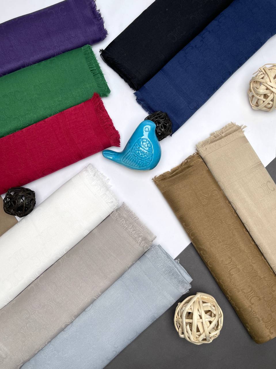 روسری نخ کشمیر سلین